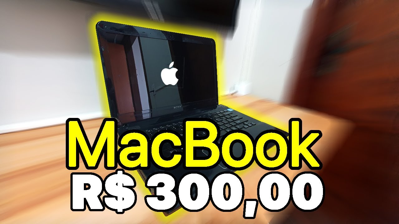 Fiz um Hackintosh em um Notebook de 300 reais | Mac OS Catalina