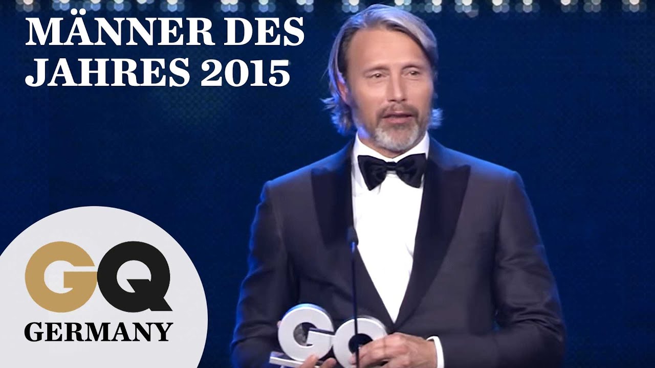 Mads Mikkelsen ist bester internationaler Schauspieler | GQ Männer des Jahres 2015
