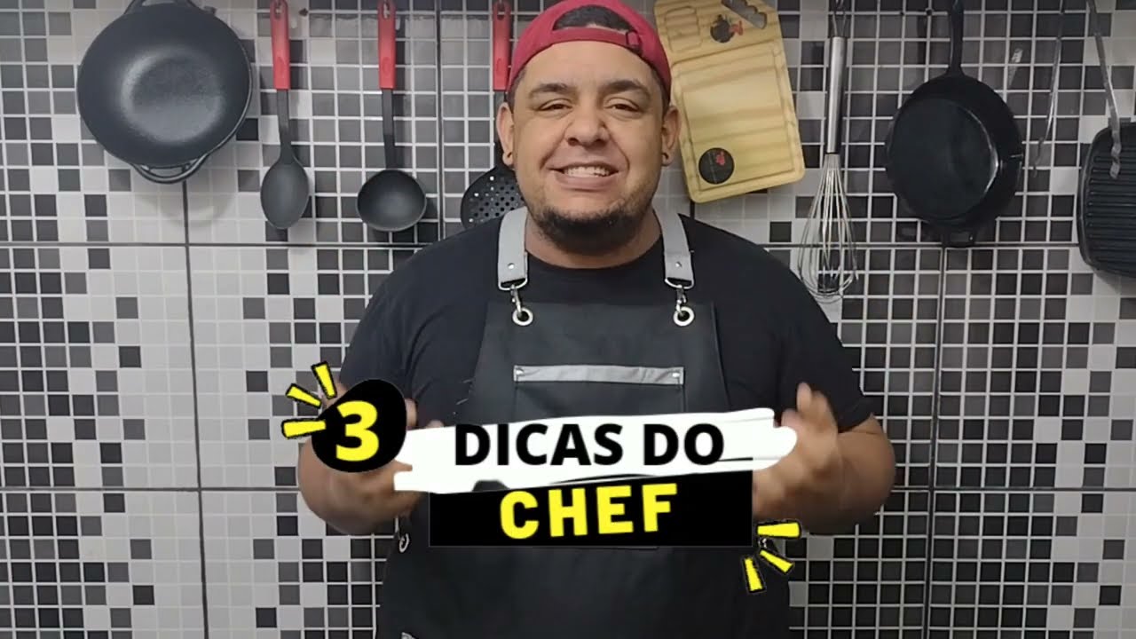 3 COISAS QUE PROVAVELMENTE VOCÊ NÃO SABE SOBRE COZINHAR | 3 DICAS DO CHEF