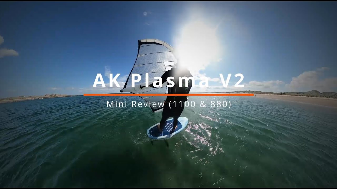 AK Plasma V2 Hydrofoil Mini Review (1100 and 880)