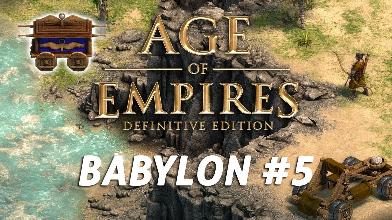 Age of Empires: Definitive Edition - Babylon #5 - The Great Hunt (Hardest). Commentary. Improved AI
