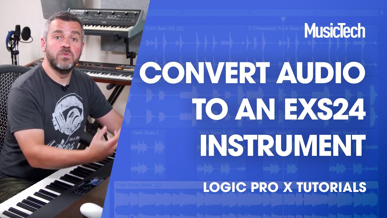 Logic Tips - Convert audio to an EXS24 Instrument
