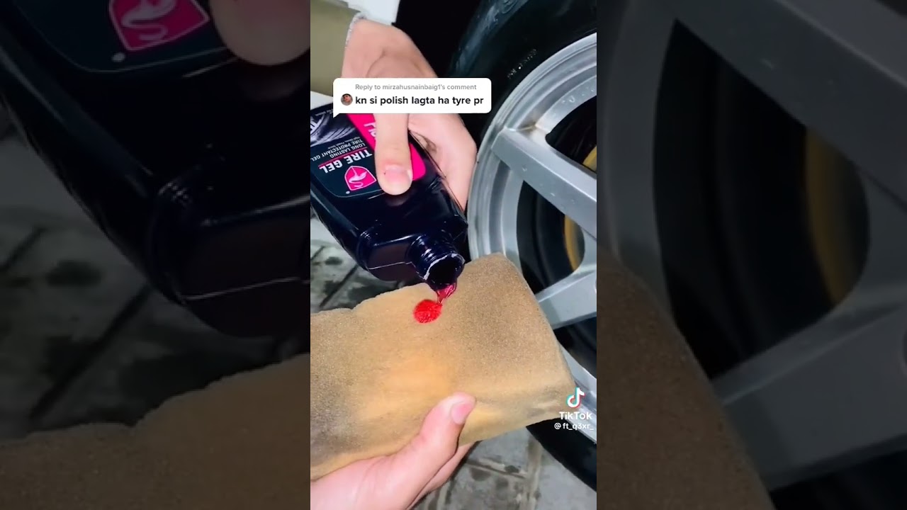 car tire gel  shining Gel