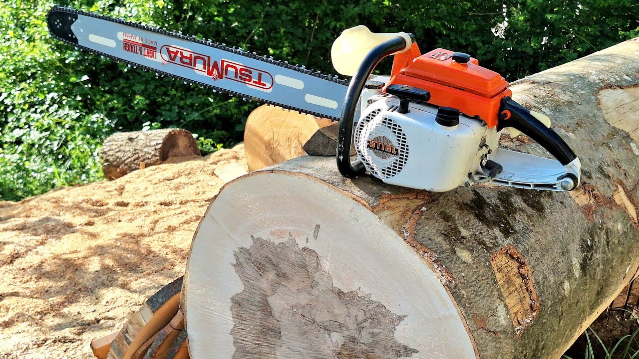 Stihl 041 AV 80cm bar test