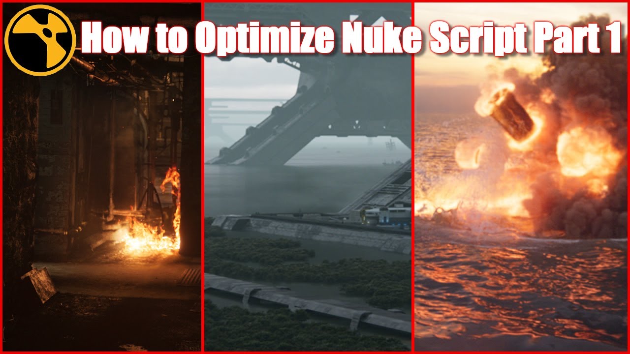 How To Optimize Your Nuke Script | Less Render Time | Part 1 #nuke #compositing #optimize #workflow