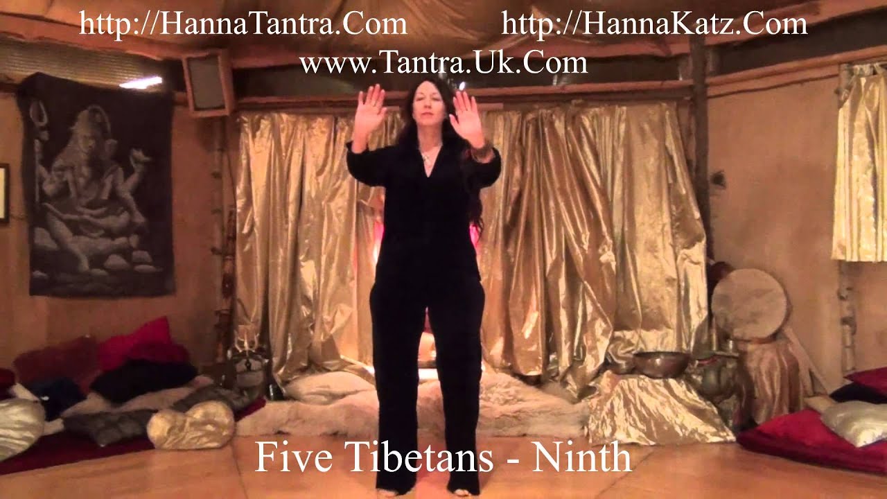 5 Tibetans Rites (+ secrets), Rejuvenation Postures by Hanna Tantra