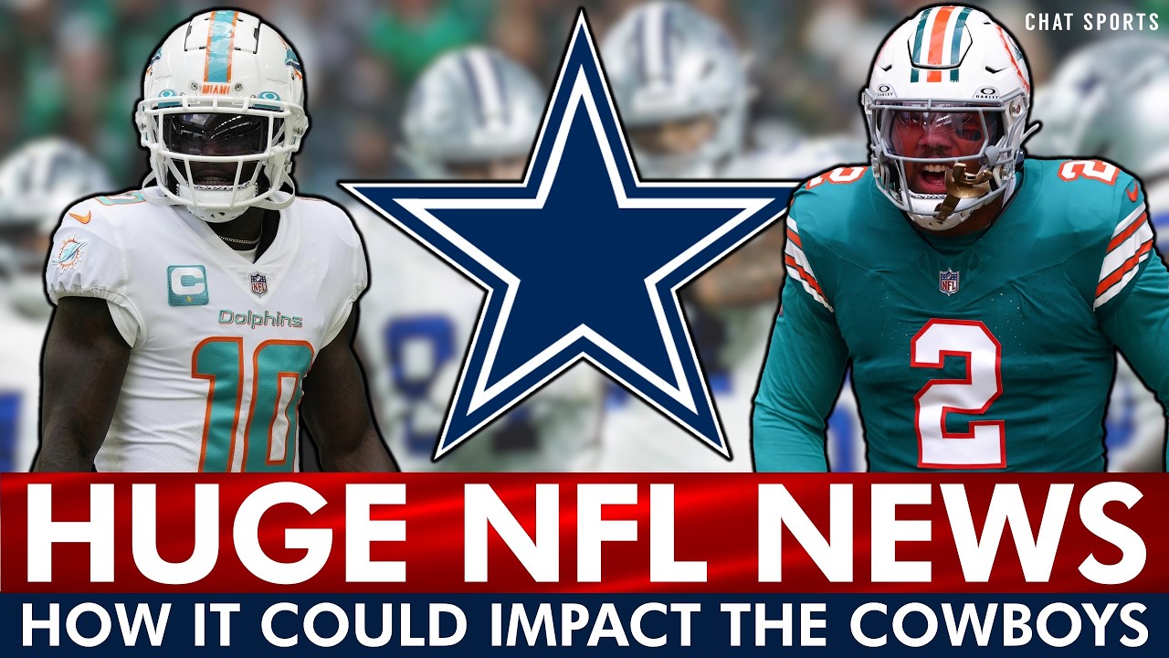🚨 MAJOR NFL NEWS The Dallas Cowboys Could Take Advantage Of Ft. Bradley Chubb & Tyreek Hill Cut