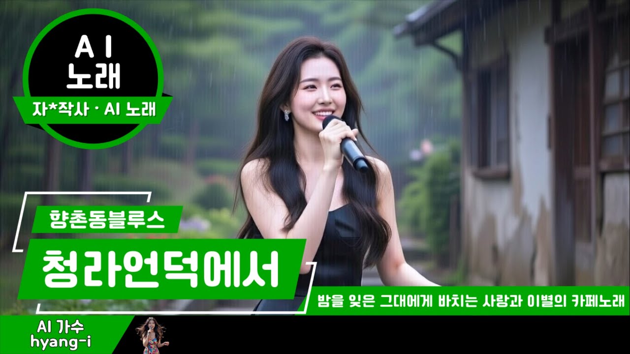 AI 노래 / 청라언덕에서 (영상) / AI 가수 #향이 / 작사 조용한 / 작곡 #suno AI / 저작권 - #향촌동블루스 / #ai노래 #ai가수 #ai노래만들기