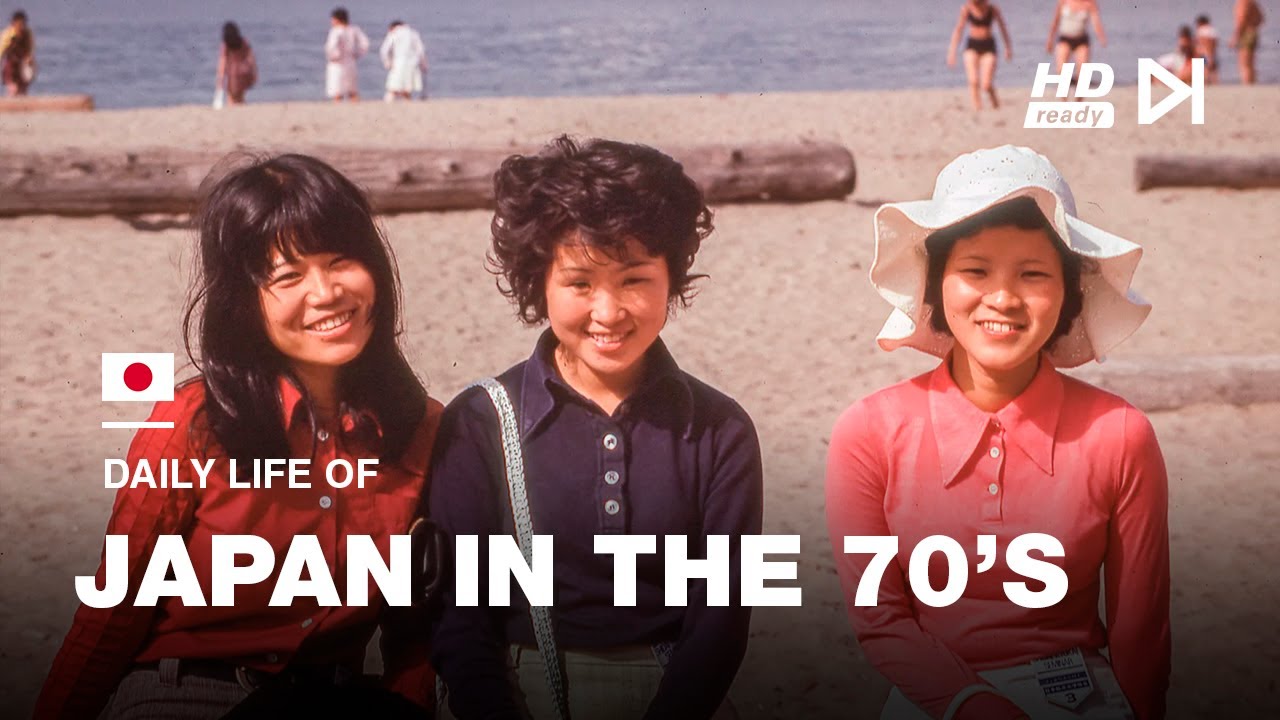 Escenas cotidianas del japón de los 70s. [ 1080p ] Restaurado