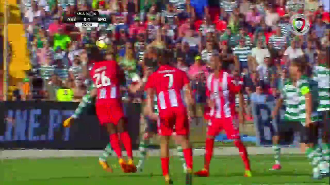 Resumo Aves 0-2 Sporting (Liga 1&ordf;J)