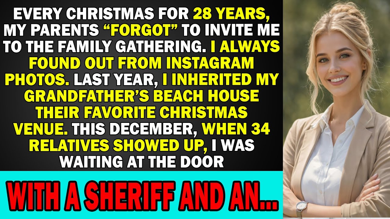 For 28 Years, My Parents “Forgot” To Invite Me To Christmas — Until I Inherited Their Favorite Venue