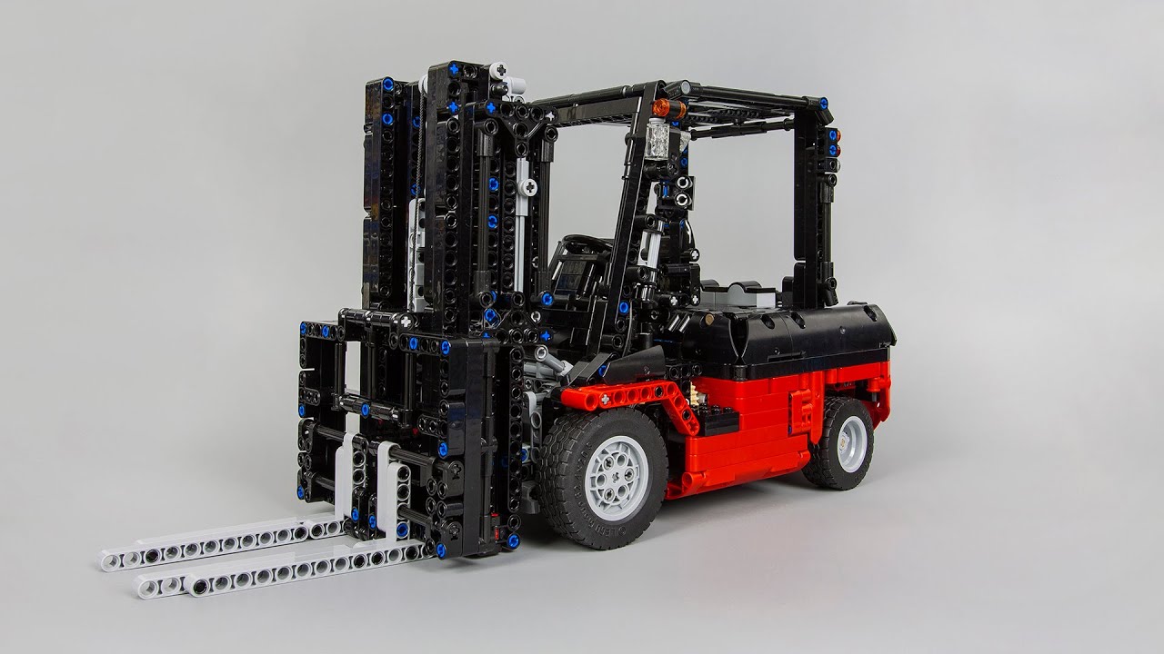 [MOC] LEGO® Technic Custom Forklift Mk II