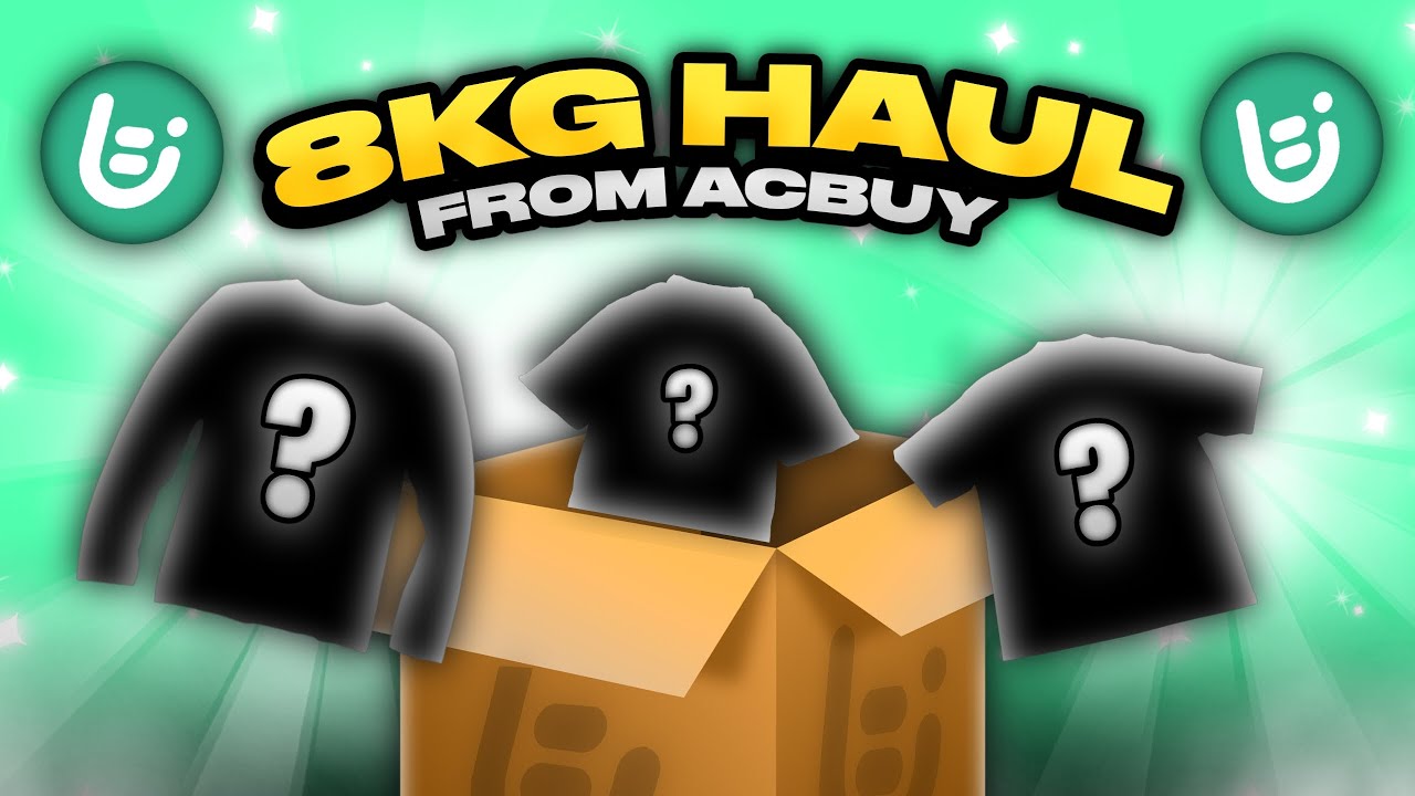 INSANE 8KG ACBUY HAUL! 🔥