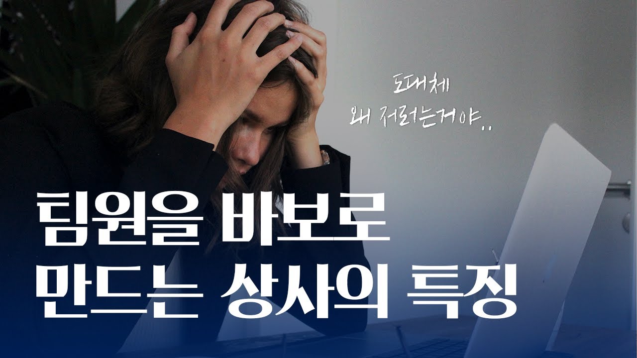 열심히만 하는 상사가 위험한 이유 | 멍청하지만 부지런한 상사 | 상사 시리즈 1