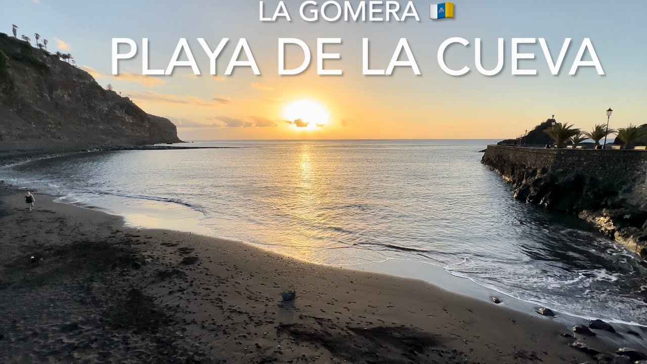 Playa De La Cueva, La Gomera (4K)
