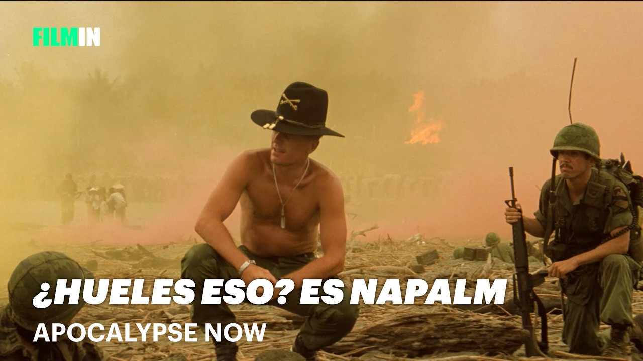 Me Encanta El Olor Del Napalm Por la Ma&ntilde;ana | Escena Original | Filmin #apocalypsenow #vietnam