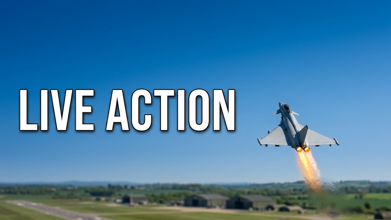 live Action From RAF Coningsby 05 08 2026