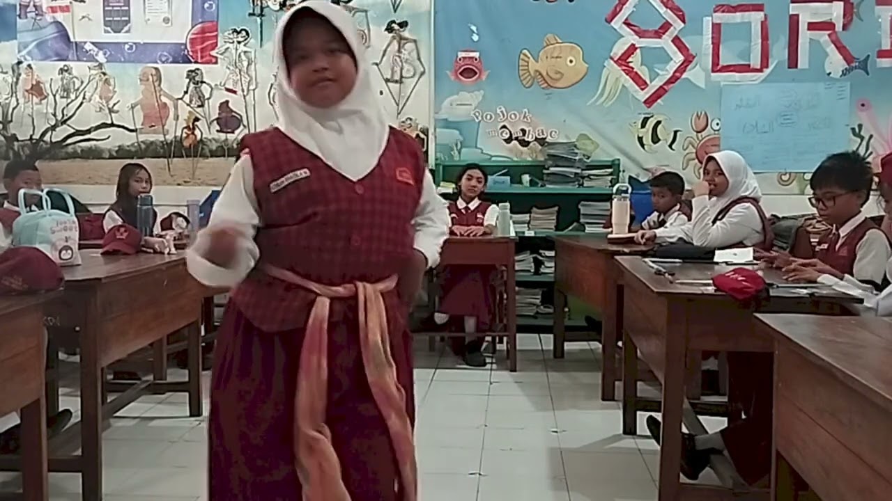 Tari Kembang Pasuruan Murid Kelas 5