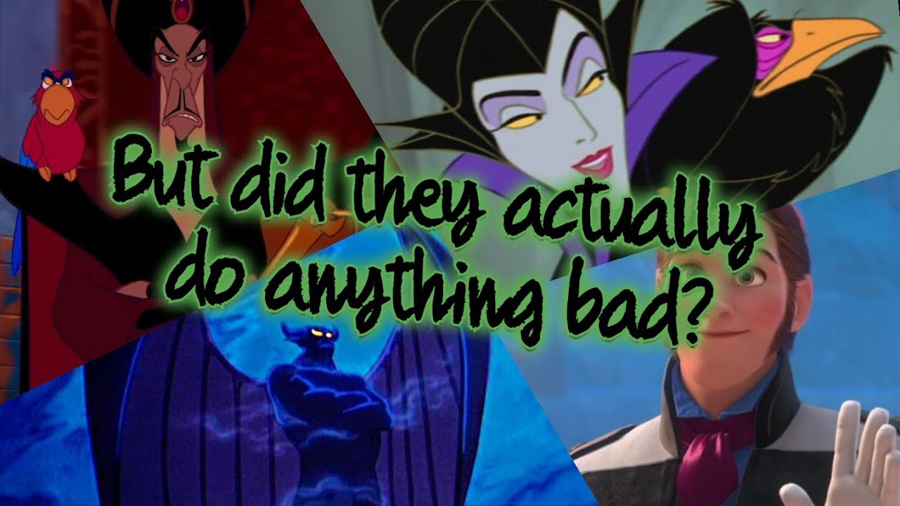Rating Disney Villains based on if I would forgive them - Raggyrog