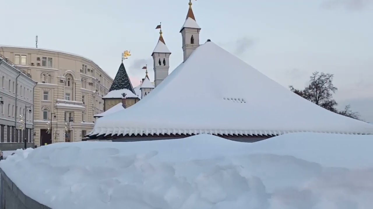 Прогулки по Москве. Морозная прогулка