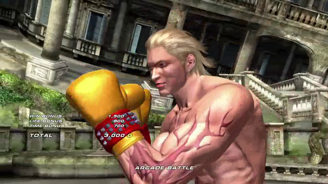 Tekken 6 (Xbox 360) Arcade Battle as Steve
