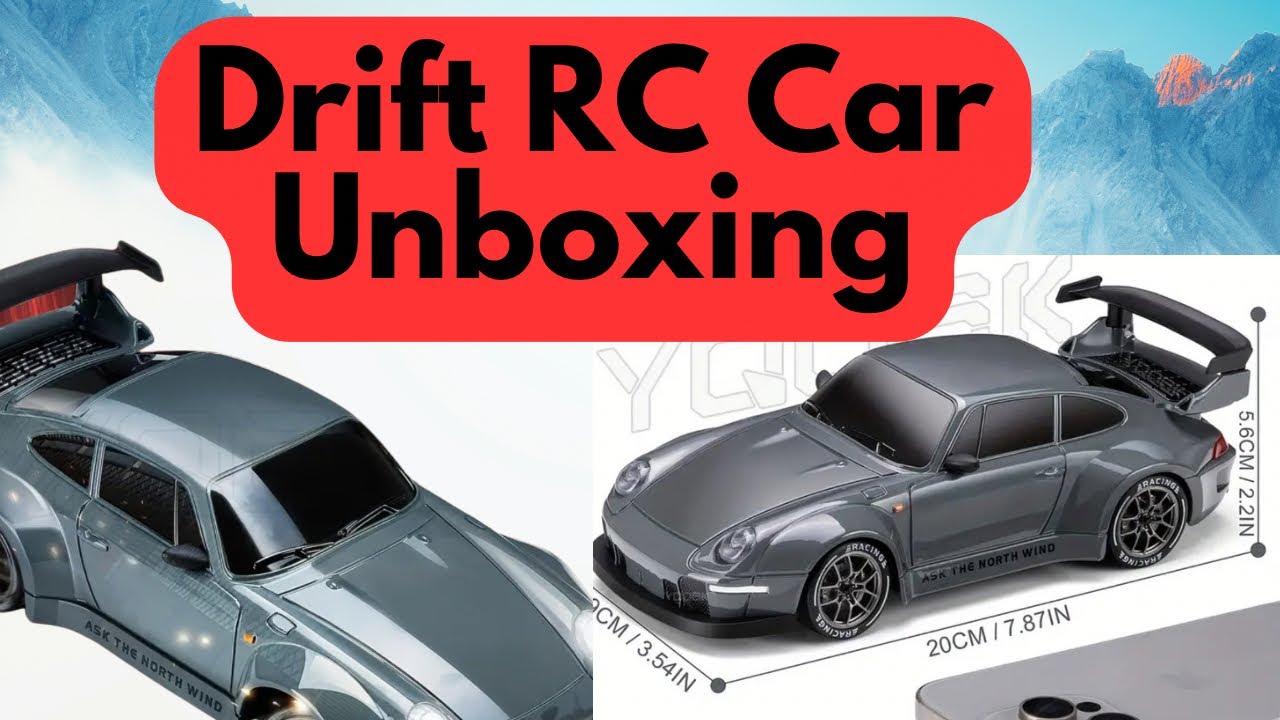 TEMU DRIFT RC CAR UNBOXING