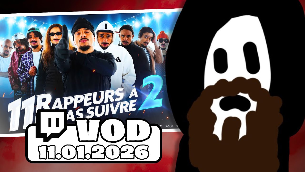 #REACT - 🔴 LE RAP, C'EST RIGOLO... ET NUL À LA FOIS. // VOD du 11/01/2025