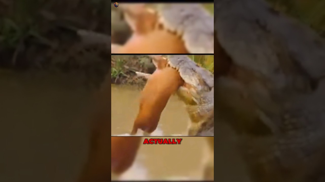 Крокодилы никогда не нападают на капибару 😱