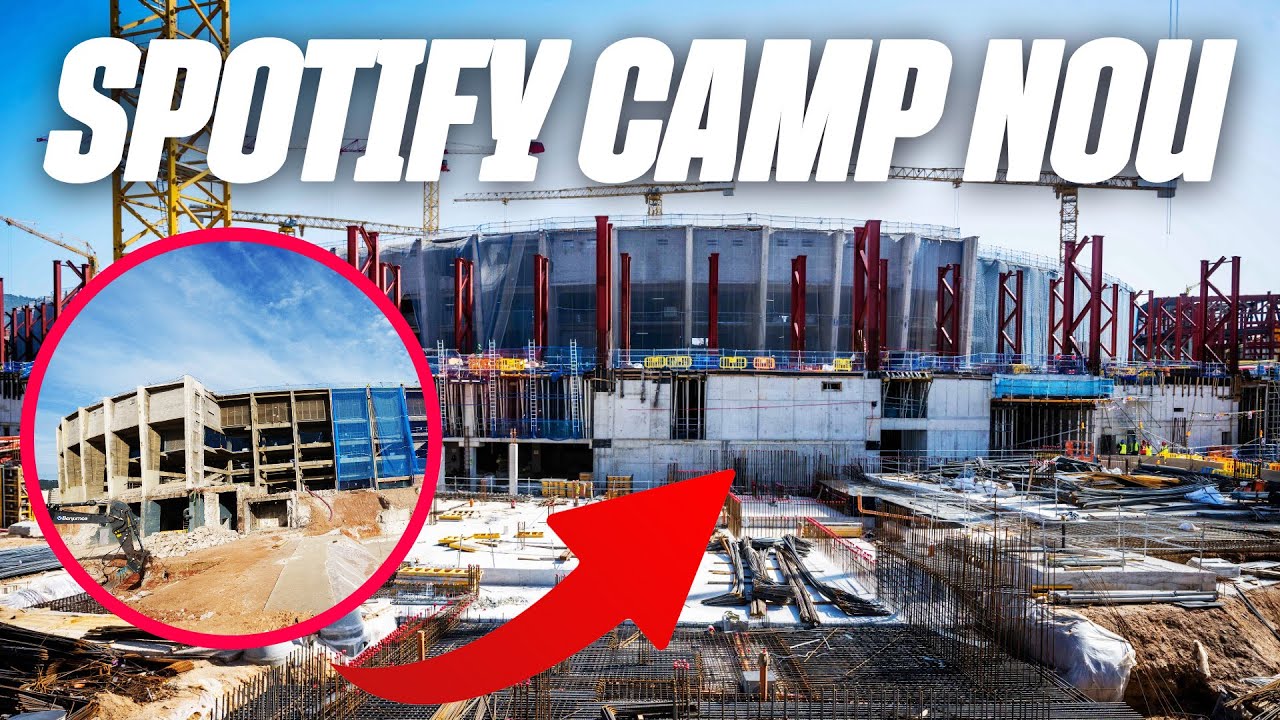 NEW SPOTIFY CAMP NOU | 1 YEAR TRANSFORMATION 🔵🔴