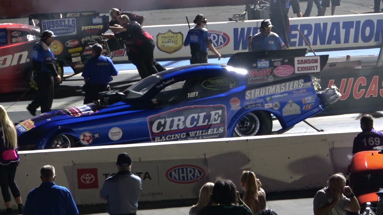 NHRA Winternationals 2021 Q 1 Nitro qualifying