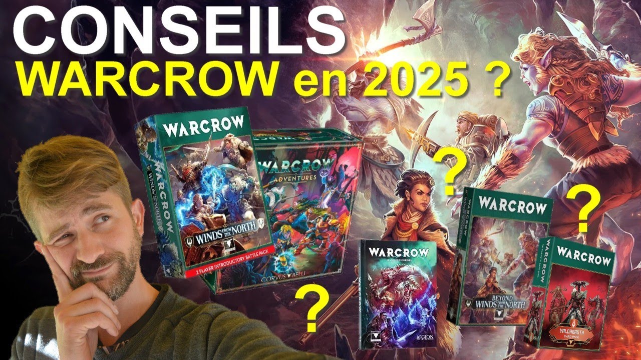 WARCROW de CORVUS BELLI ! Comment d&eacute;buter en 2025 ? Achats / Matos / ET Conseils 1ere games !