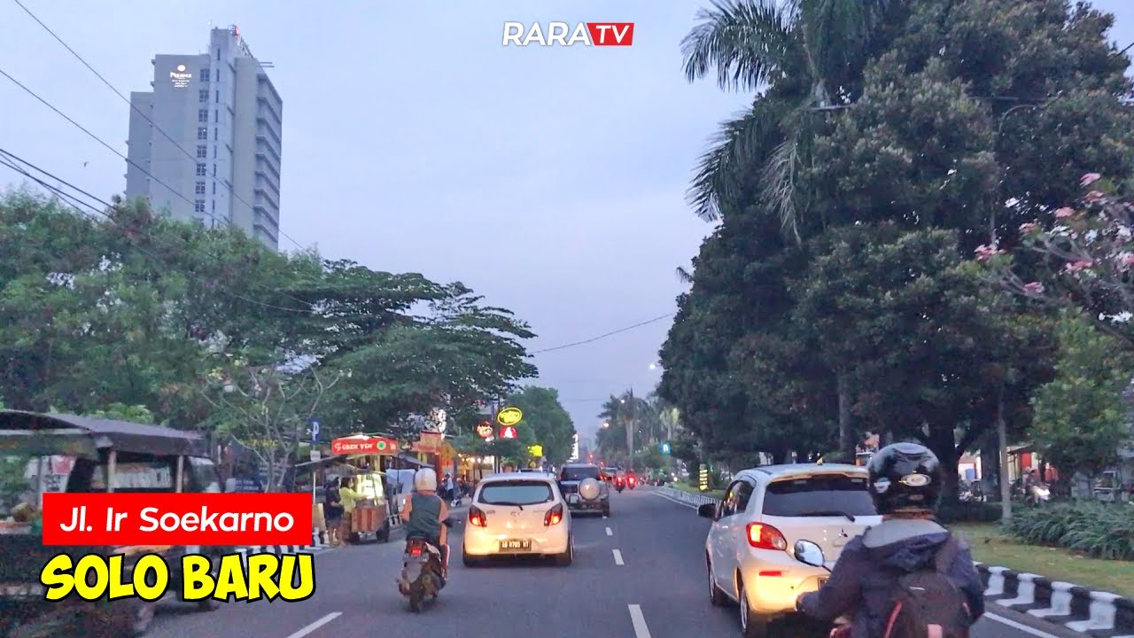 Keindahan Solo Baru Diambang Senja