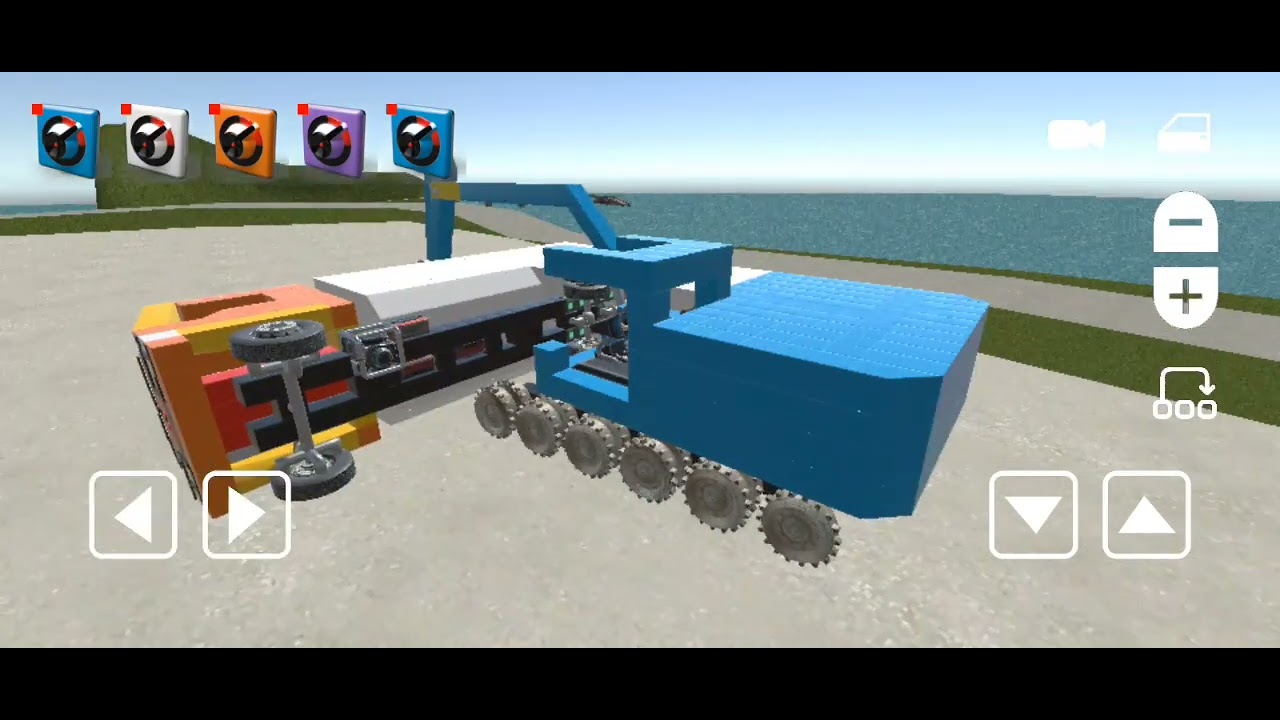 Evakuasi truk Fuso keguling 🗿