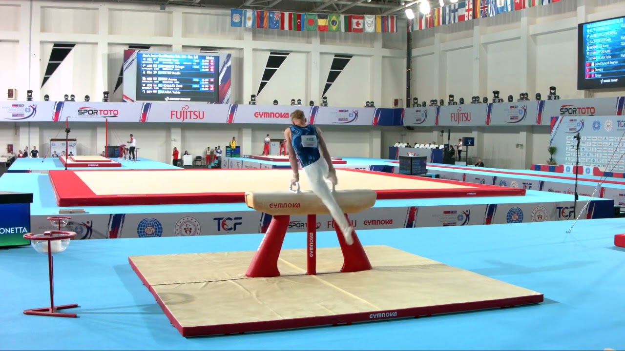 LATELLA SIMONETTA Fausto (ARG) - 2023 Artistic Junior Worlds - Qualifications Pommel Horse