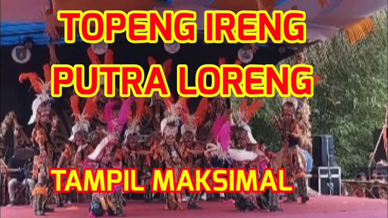 Penampilan Topeng Ireng Putra Loreng | Sidosari | Salaman Art Day 9 2025