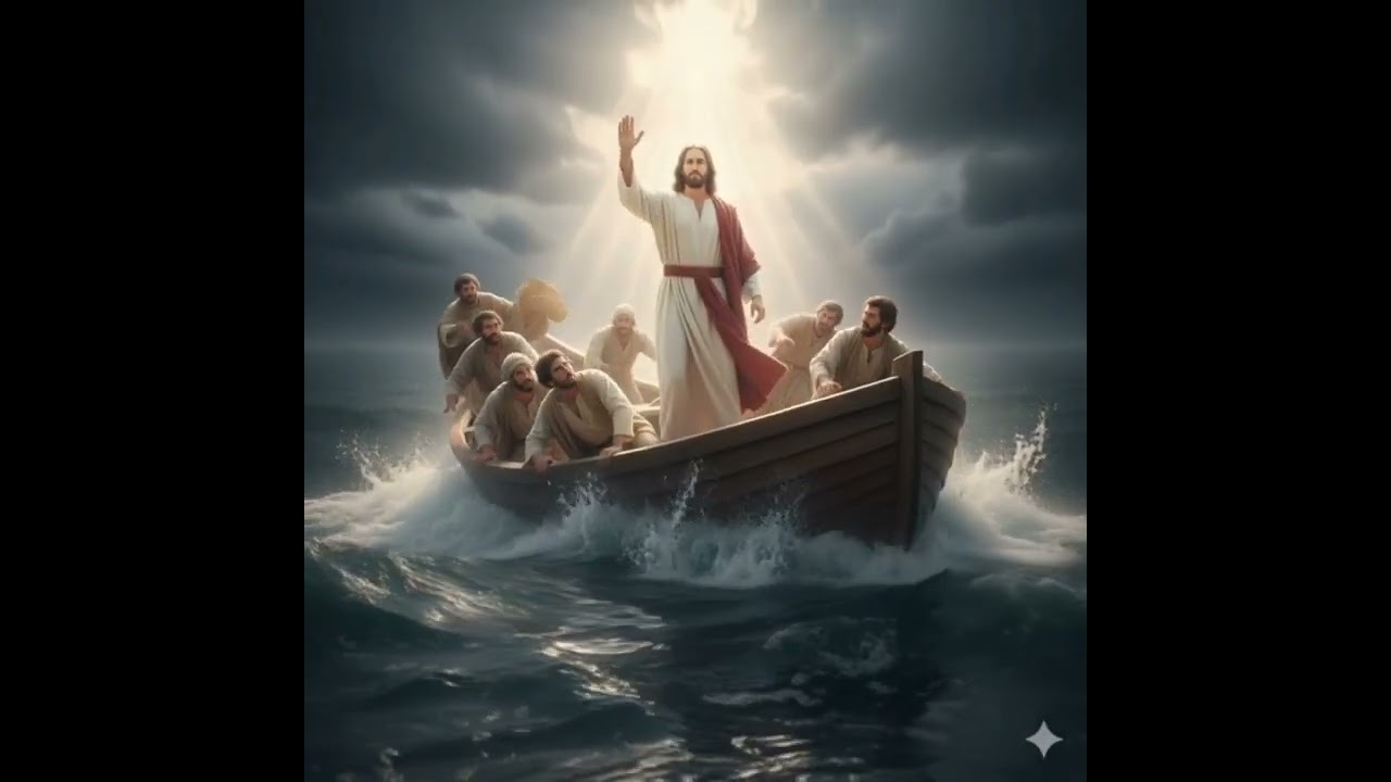 Jesus calms the Storm 