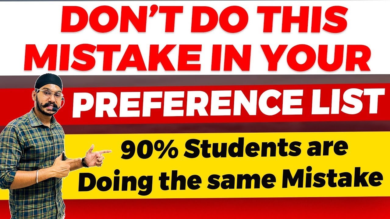 DU Preference FIlling Mistake | 90% Students are doing this mistake | DU CSAS Portal Phase 2
