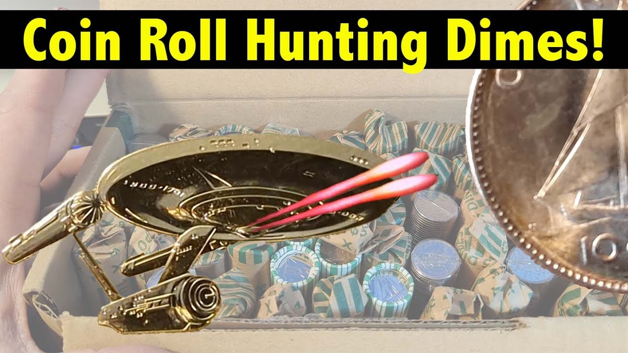 To Boldly Coin Roll Hunt Dimes, Where No Man Has Hunted Before! (Oh, and getting SILVER!!)