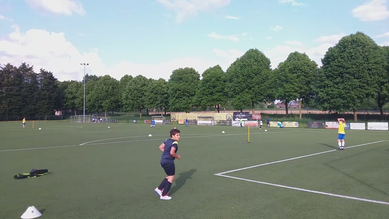 U12 IVOIRE ACADEMIE GENAPPE S&Eacute;ANCE SP&Eacute;CIFIQUE DE SORTIES DE BALLES