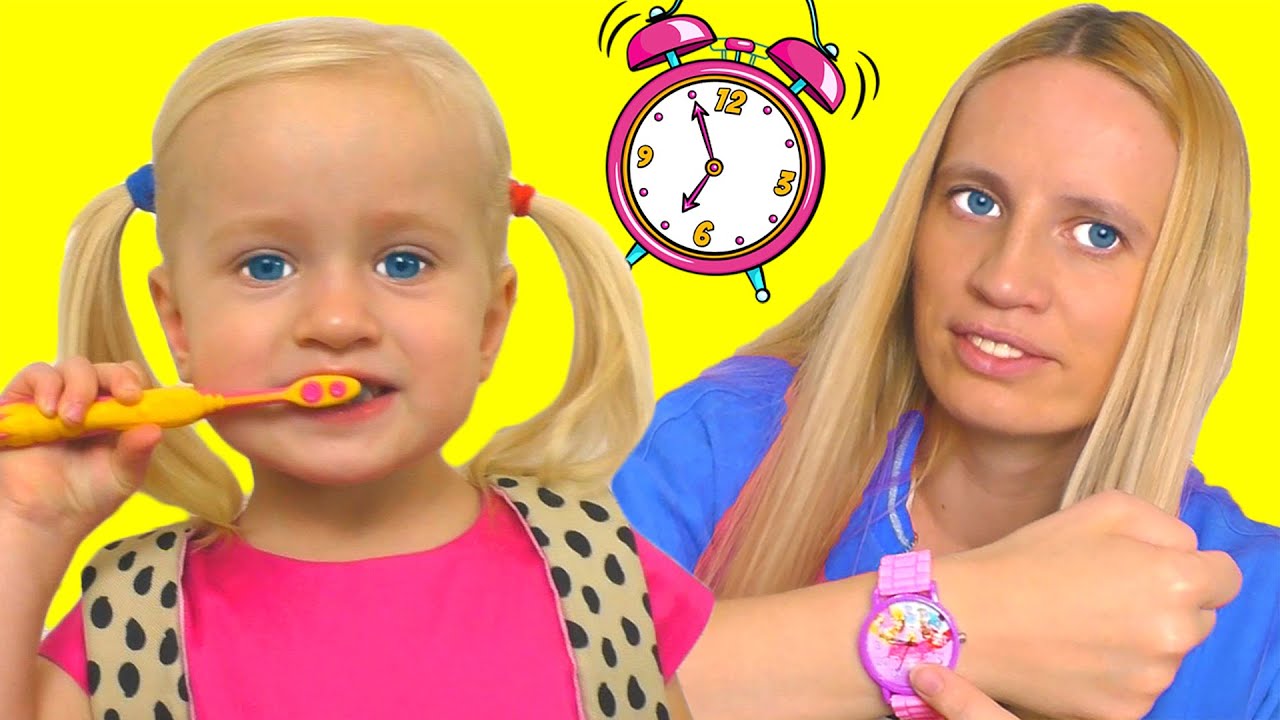 Hurry Up to School Song + more Children's Songs with Katya and Dima