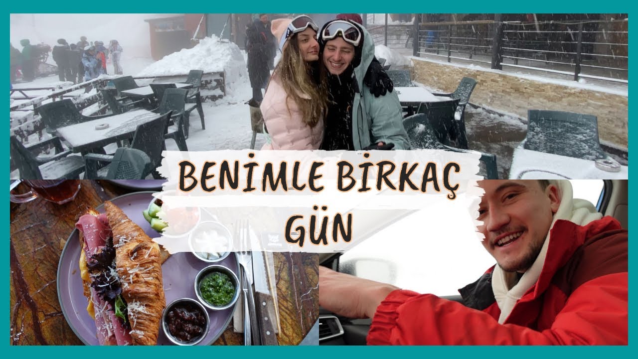 BENİMLE BİRKA&Ccedil; G&Uuml;N(Kartepe'de snowboard 🏂, Brekkie Moda'da kahvaltı 🥐)