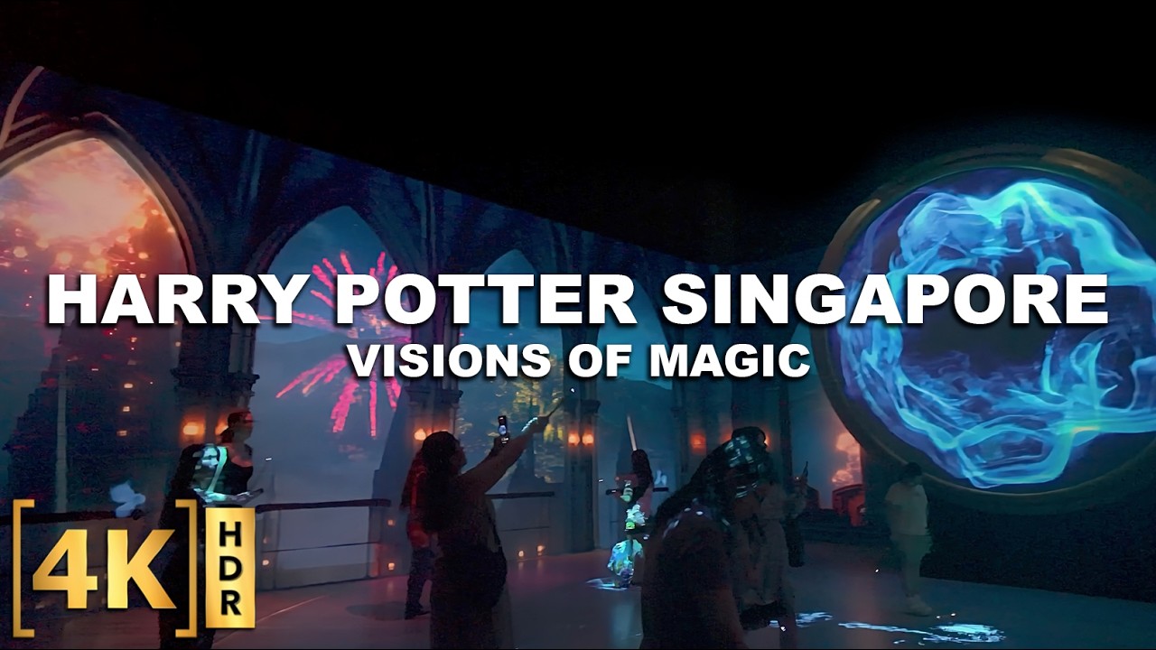 The New HARRY POTTER: VISIONS OF MAGIC in Singapore! | Full Walkthrough Tour | Resorts World Sentosa