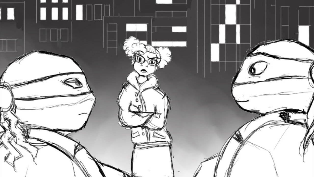 Love without Fear (tmnt/rottmnt Dagger from the Mirror Animatic)