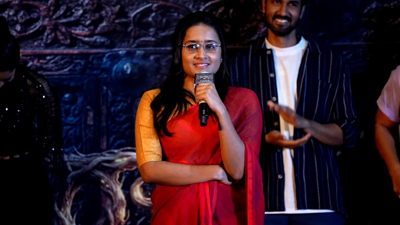 Director Manasa Sharma Speech @ Rakasa Movie Teaser Launch Event | V6ENT