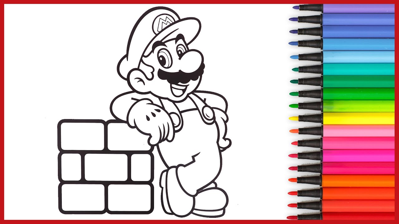 Super Mario Coloriage