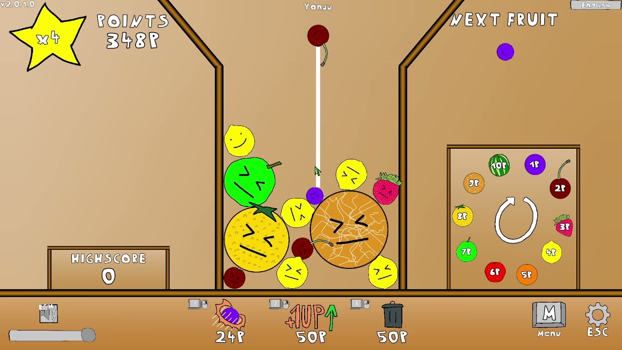 Watermelon Game - jeux de fruits