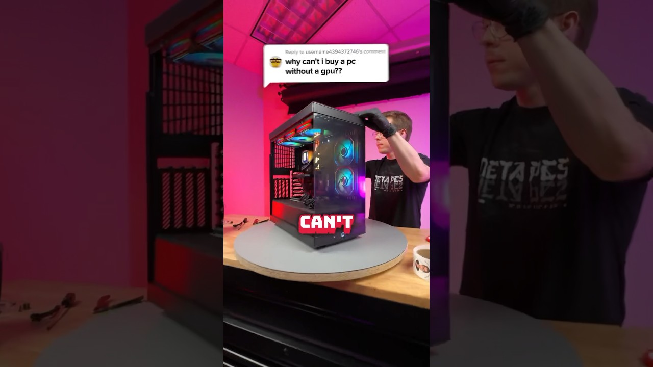 NO GRAPHICS CARD GAMING PC?! 🧐