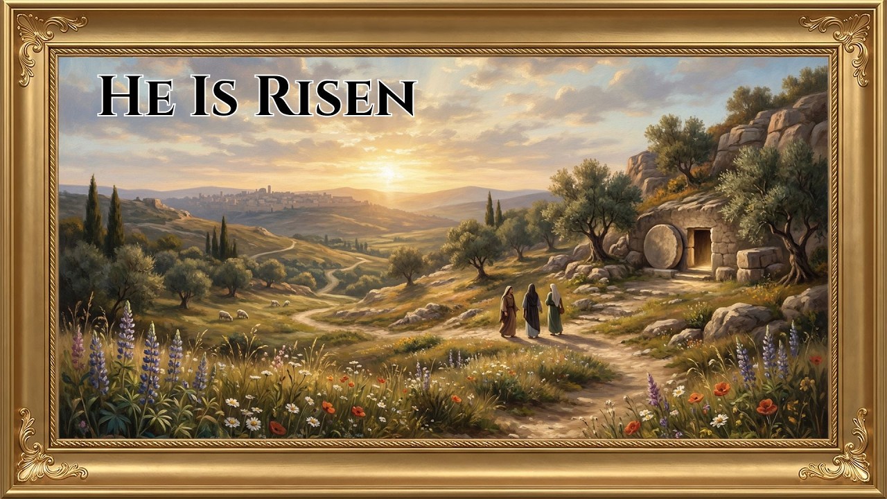 Easter Sunrise at the Empty Tomb | 2 Hours Music | TV Art Screensaver 4K