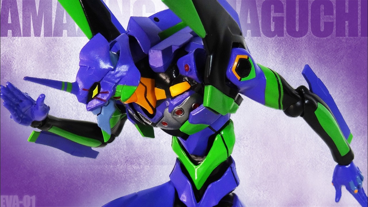 ЛУЧШАЯ ЕВА - Обзор Revoltech Amazing Yamaguchi Rebuild of Evangelion EVA-01