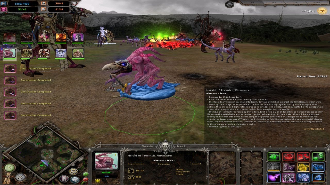 Titanium Wars on the air - 253. Herald of Tzeentch in game.
